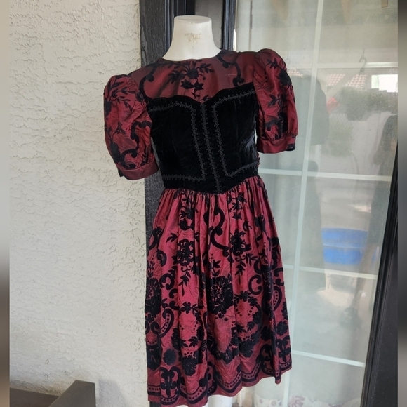 Vintage‎ Girls Jessica McClintock Gunne Sax - Picture 2 of 7